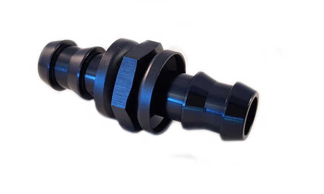 SPD AN 4 connector straight push-on (6,5mm hose)