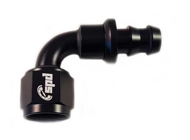 SPD AN6 hose end 90 ° Push On
