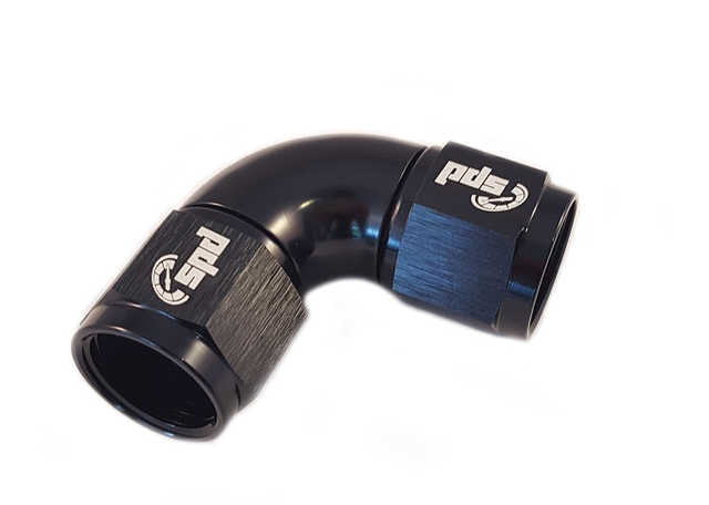 SPD Joint female - female AN6 90 ° full-flow