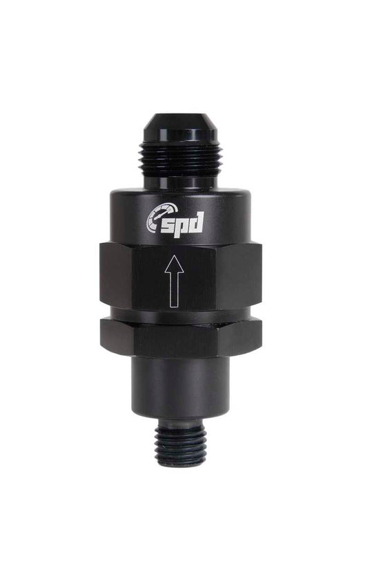 SPD V2 backventil fullflödes AN6 - AN8 svart